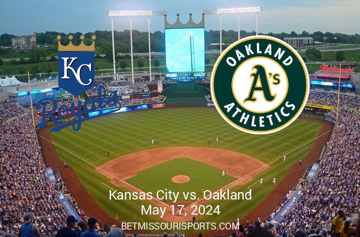 Match Preview: Oakland Athletics vs Kansas City Royals – May 17, 2024, 19:40 at Kauffman Stadium